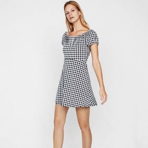Express gingham dress